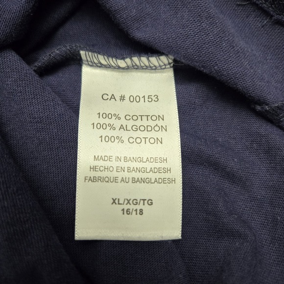 Michigan Wolverines Sequin Proedge T Shirt Women's XL Navy Fan College Team - Picture 5 of 6